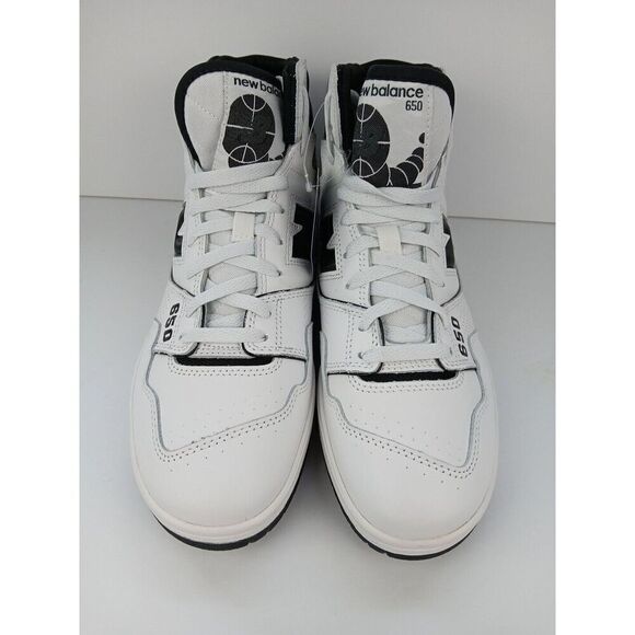 New Balance  650R Lifestyle Sneaker White / BLK Shoes BB650RCE Men\'s Sz 11 New main image 10